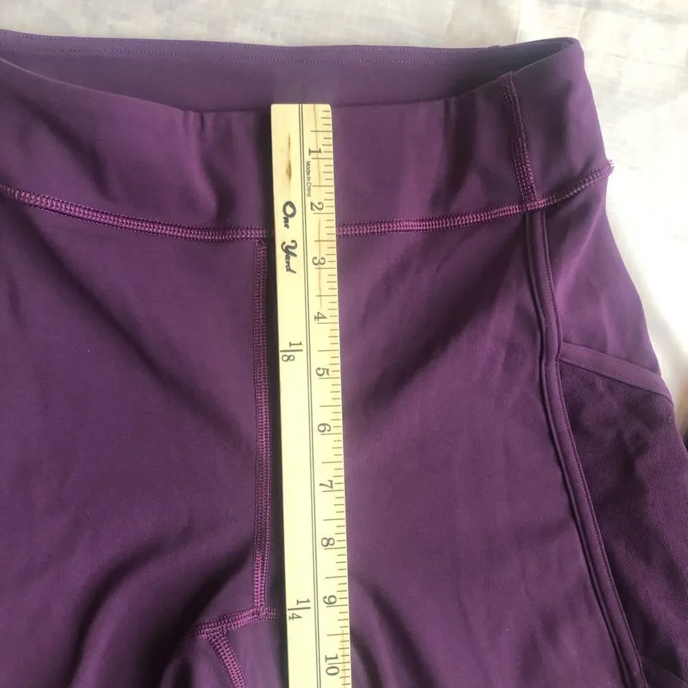 Lululemon Wild & Free Tights Mesh Panel Modo Style Sz 2